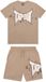 Tapout T-shirt en shortset Dunlab XXXL bruin/wit