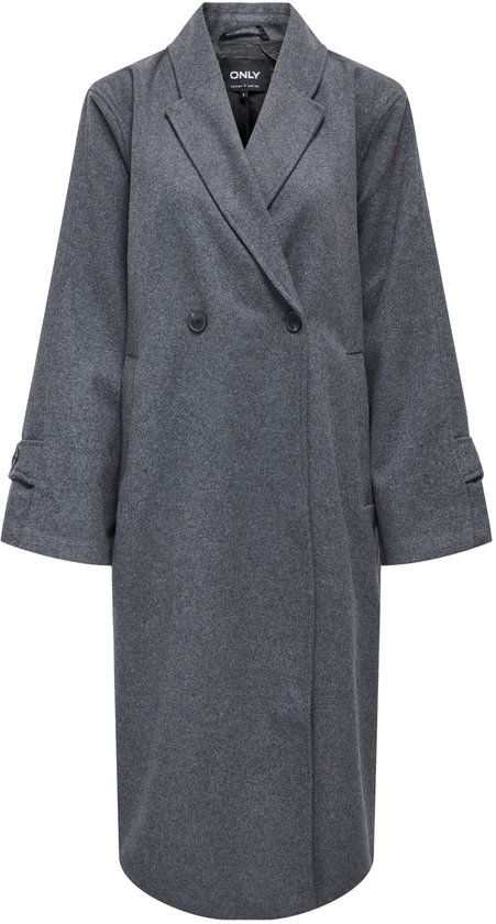 Only ONLMAISY OVERSIZED WOOL COAT OTW Dames Lange jassen - grijs - S