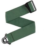D'Addario PWSAL407 Auto Lock Polypropyleen Gitaarband Groen