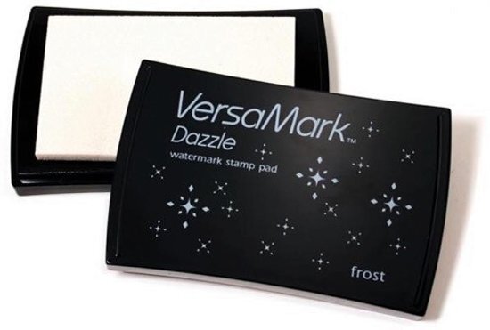Tsukineko Versamark Dazzle watermark stamp pad frost stempelkussen transparant