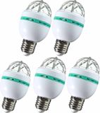 Merkloos / Sans marque Pakket van 5x stuks disco lampen/lichten E27 fitting 30 effecten - disco bol voor fitting
