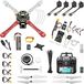 F450 Drone Kit de construction - Quadricoptère DIY - Empattement 450mm - Poids au décollage 1.8kg - Sans Manette de vol