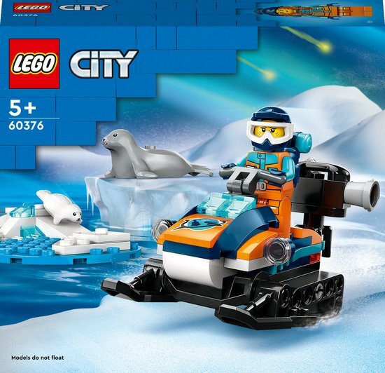 lego Sneeuwscooter voor poolonderzoek