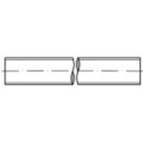 TOOLCRAFT 1066486 M12 Draadeind M12 1000 mm RVS A2 1 stuk(s)