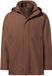 VAUDE Men's Idris 3in1 Parka IV, Heren, XXL, tobacco, 50-100% gerecycled polyester