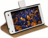 Mumbi Book Case voor Sony Xperia Z5 Compact - Leer - Wit