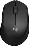 Logitech Maus, draadloos, M330 Silent Plus, optische sensor, 1000 DPI, 24 maanden batterijduur, zwart, voor rechtshandigen, stille werking