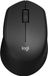 Logitech Maus, draadloos, M330 Silent Plus, optische sensor, 1000 DPI, 24 maanden batterijduur, zwart, voor rechtshandigen, stille werking