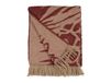 Almedahls Plaid Kotteri 130x170 cm Rouge vin-beige