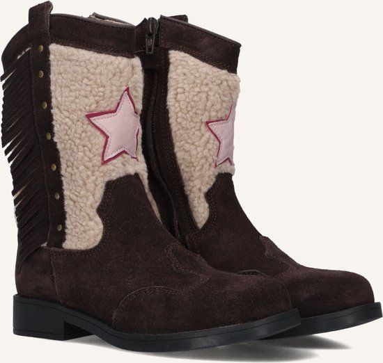 Shoesme Nw26w006 Laarzen - Textiel - Meisjes - Bruin - Maat 29