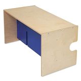 Babycube tafel/bank, naturel gelakt
