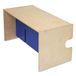 Babycube tafel/bank, naturel gelakt
