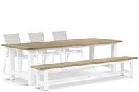 Lifestyle Garden Furniture Lifestyle Fiora/Los Angeles 260 cm dining tuinset 5-delig