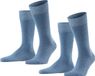Falke Happy Heren Sokken - 2-pack - Light Denim - Maat 39-42