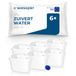 Wessper Waterfilterpatroon, Extra PIN voor de Brita-Kan – 6 stuks