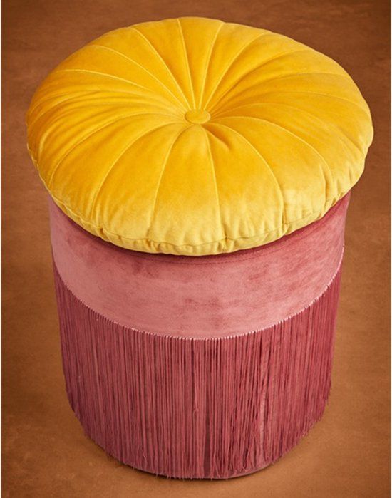 KAAT Amsterdam Mandarin Sierkussen - 40x40 cm - Geel