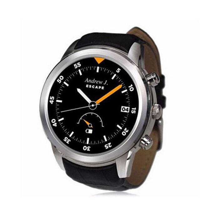 Stuff Certified K18 Plus Smartwatch Smartphone Horloge OLED Android Zilver