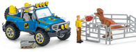 Schleich DINOSAURS Terreinwagen met Dino-Buitenposten - Kinderspeelgoed voor Jongens en Meisjes - 4 tot 12 jaar - 41464