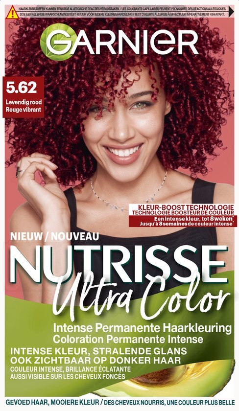 Garnier Ultra Color Nutrisse Ultra Color 5.62 - Levendig Rood - Haarverf