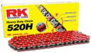 RK Chaîne 520h 116 Maillons Rouge/Acier