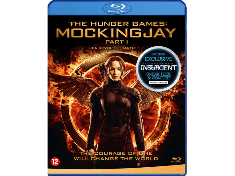 BELGA FILMS The Hunger Games Mockingjay part 1 Blu ray