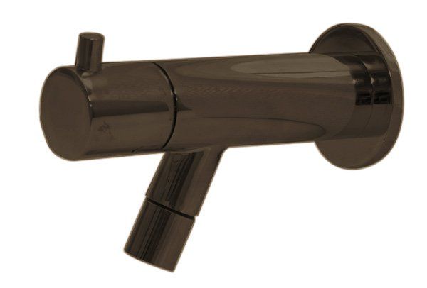 Spador Moya Wand Toiletkraan - Gunmetal - Messing - 2019