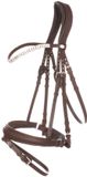 Kavalkade Anatomisch hoofdstel Everlyn Bruin Cob Leer/Rubber
