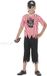 Smiffys Déguisement enfant - Jolly Pirate Boy - Rouge/Blanc - 12 ans