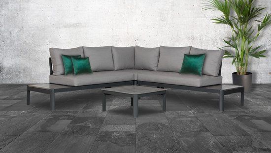 Intergard Aluminium loungeset Leroy 5 personen