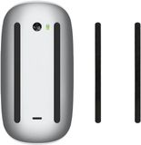 kwmobile muis voeten sticker geschikt voor Apple Magic Mouse 1 / 2 - Computermuis glijder - Stickers in zwart