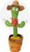 Peluche cactus qui danse dans le pot (enregistrement, son). Dimensions : 32x12 cm | NT6018