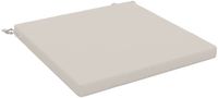 vidaXL - Zitkussen - SOEST - 100% Polyester - Wit - 80 x 80 x 5 cm