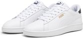 PUMA Smash 3.0 L Unisex Sneakers - PUMA White-PUMA Navy-PUMA Gold