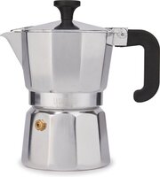 La Cafetière Venice Espresso Maker - 3 Cups - Silver Aluminum