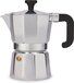 La Cafetière Venice Espresso Maker - 3 Cups - Silver Aluminum