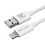 Kodak 30425880 Mobiele telefoonkabel Wit 1 m USB A Lightning