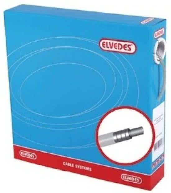 Elvedes Buitenremkabel 1125tef-6-box Teflon 30 Meter Wit