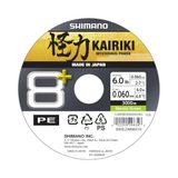 Shimano Kairiki 8+ Gevlochten Vislijn 3000 M Transparant 0.230 mm