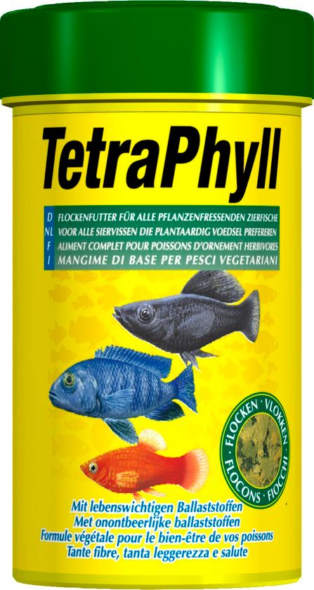 Tetra Phyll Visvoer Vlokken 250 ml
