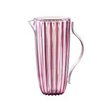 GUZZINI Karaf rolkraagdeksel 12380077 Guzzini transparant amethist 1,75 liter gerecycled kunststof