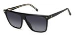 Carrera 3027/S Lunettes de soleil femme Acétate noir Carré 58mm