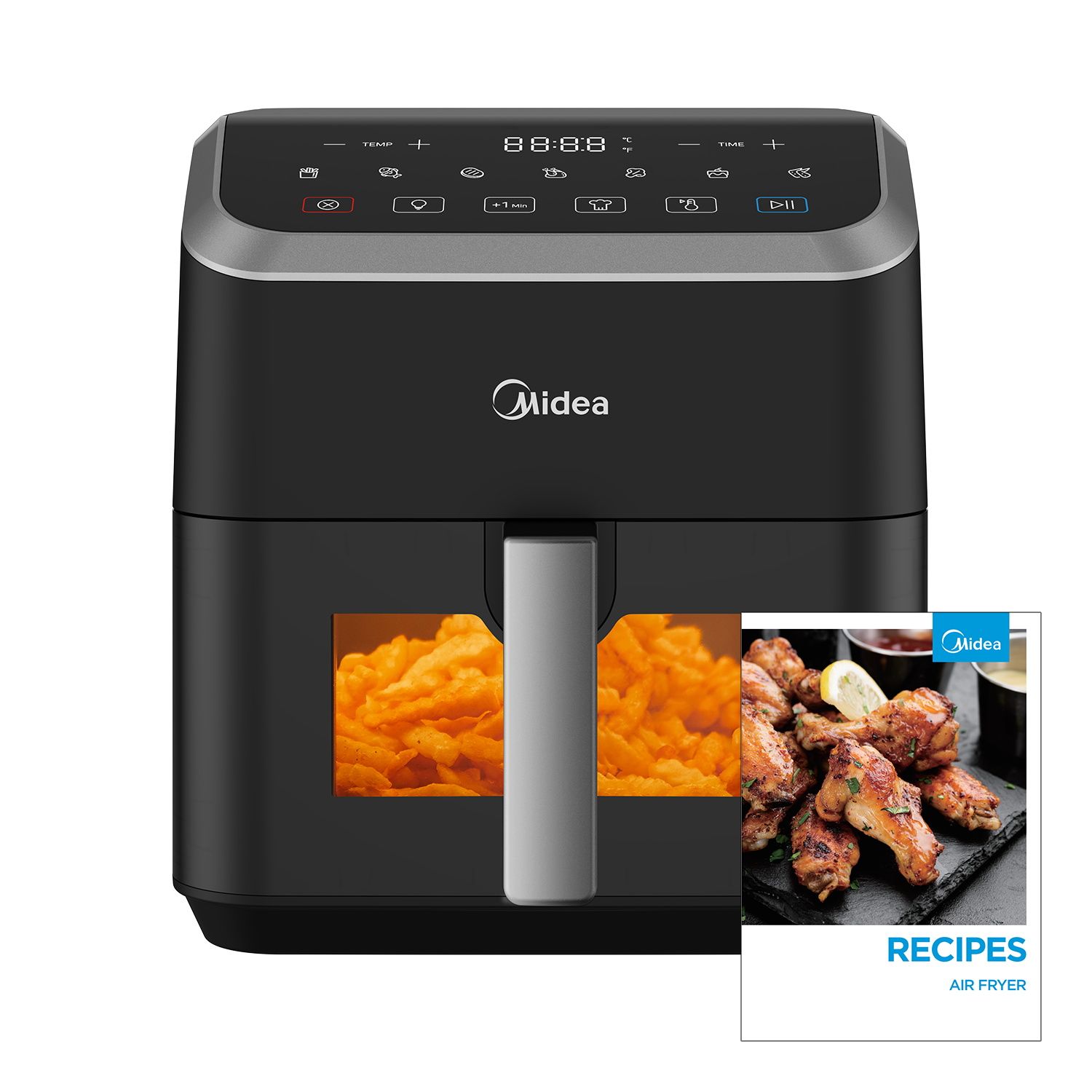 Midea Heteluchtfriteuse - 5 Liter - HeatXpress - Energiezuinig