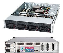 Supermicro SuperChassis 825TQC-R1K03LPB Computerbehuizingen Zwart