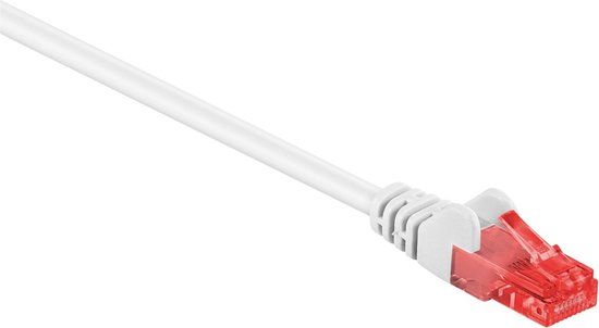 Nedis CAT6 Netwerkkabel - RJ45 - RJ45 - 5m - Wit