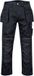 Portwest PW3 Katoenen Worker Holters broek PW347 - Zwart - 48