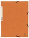 Exacompta Oranje A4 Karton Opbergdoos (10 Stuks)