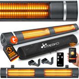 TRESKO infrarood verwarming 3000W met afstandsbediening
