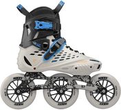 Roces Otli 125 Skeelers Volwassenen - 3x125mm Wielen - Speed Inline Skates - Grijs Zwart - Maat 45