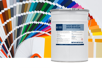 Wixx Coatings Wixx Lasure Portes et Cadres UV+ - Couleur mélangée - 5L