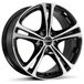 Borbet XL zwart gepolijst 8x18 ET35 5.00x112 aluminium velgen